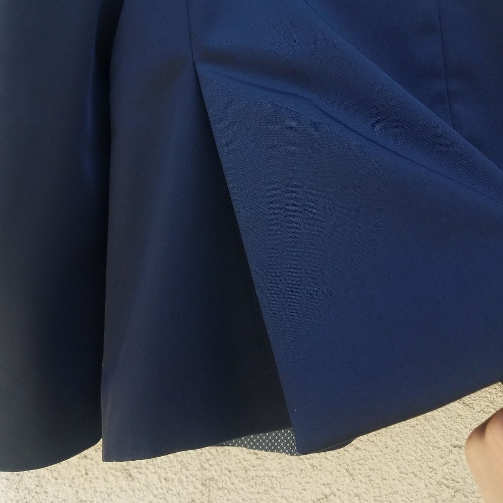 Zara Mens Navy Blue Suit Jacket - Picture 5 of 16